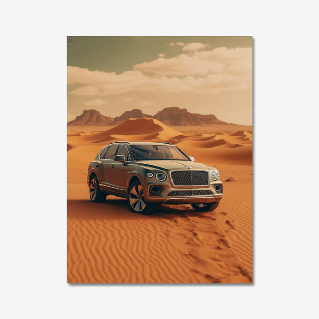 Bentley in the dessert 2