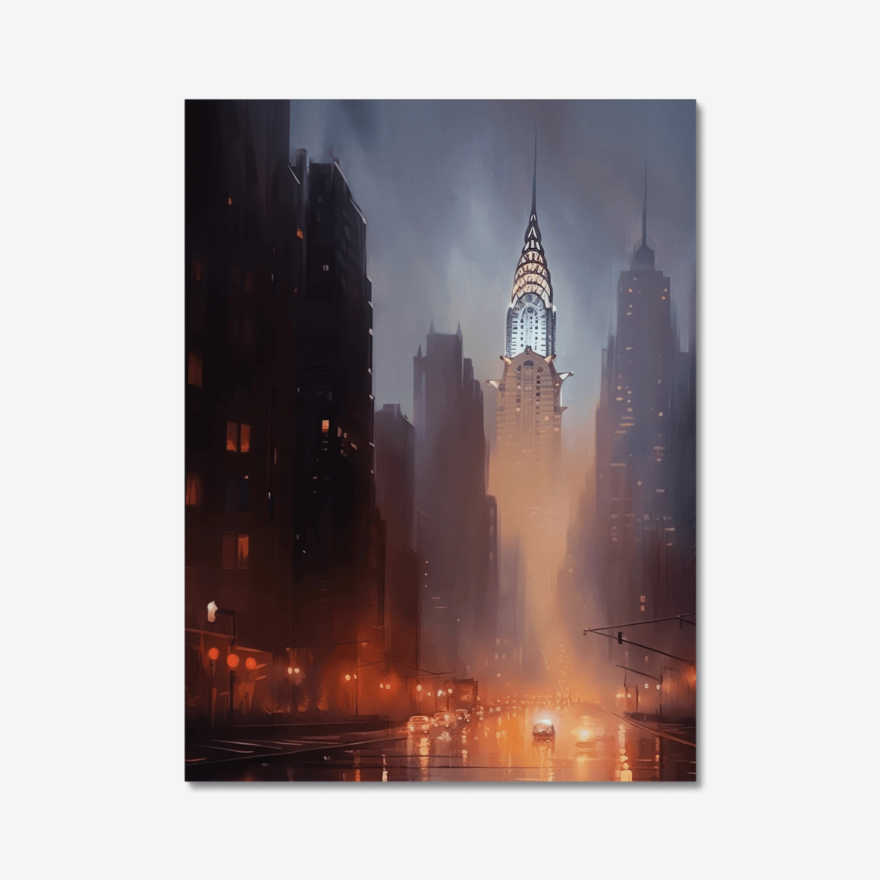 Rainy city