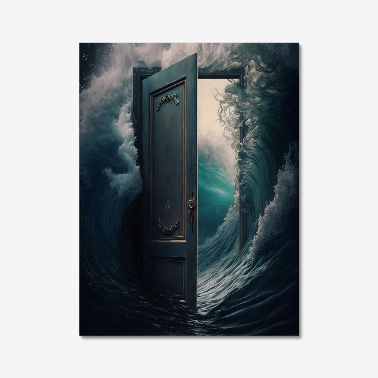 Flooded door