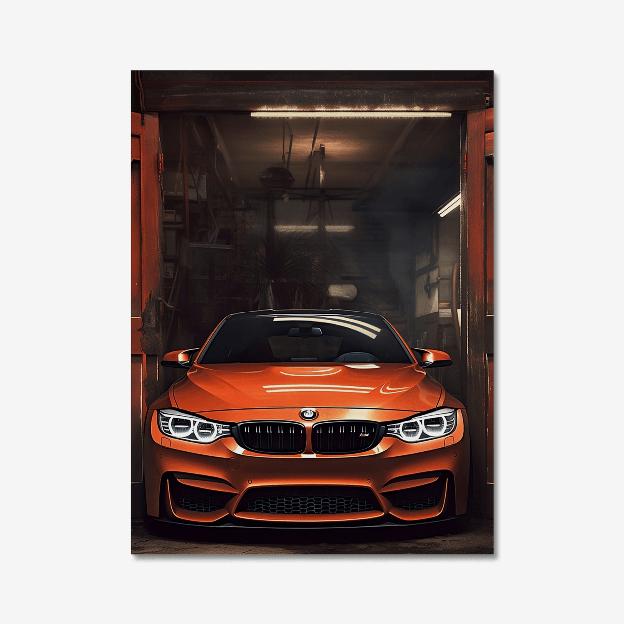 BMW M4 parked
