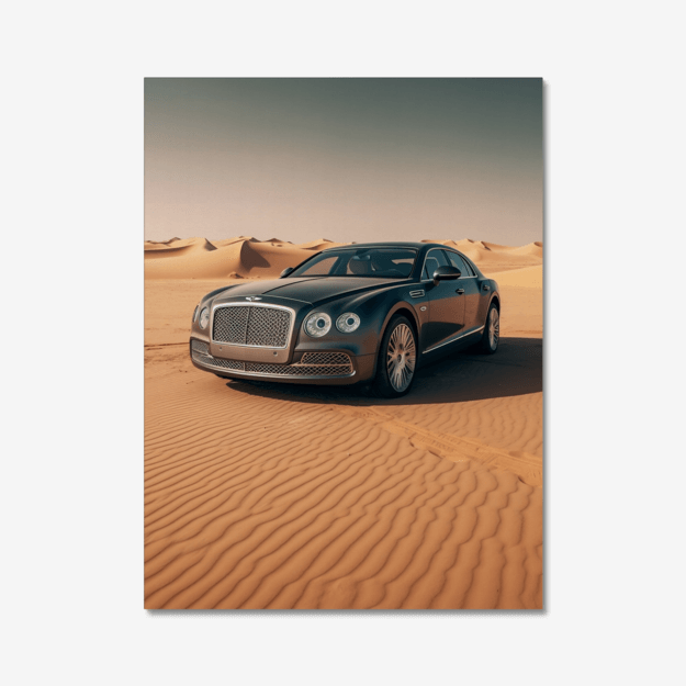 Bentley in the dessert