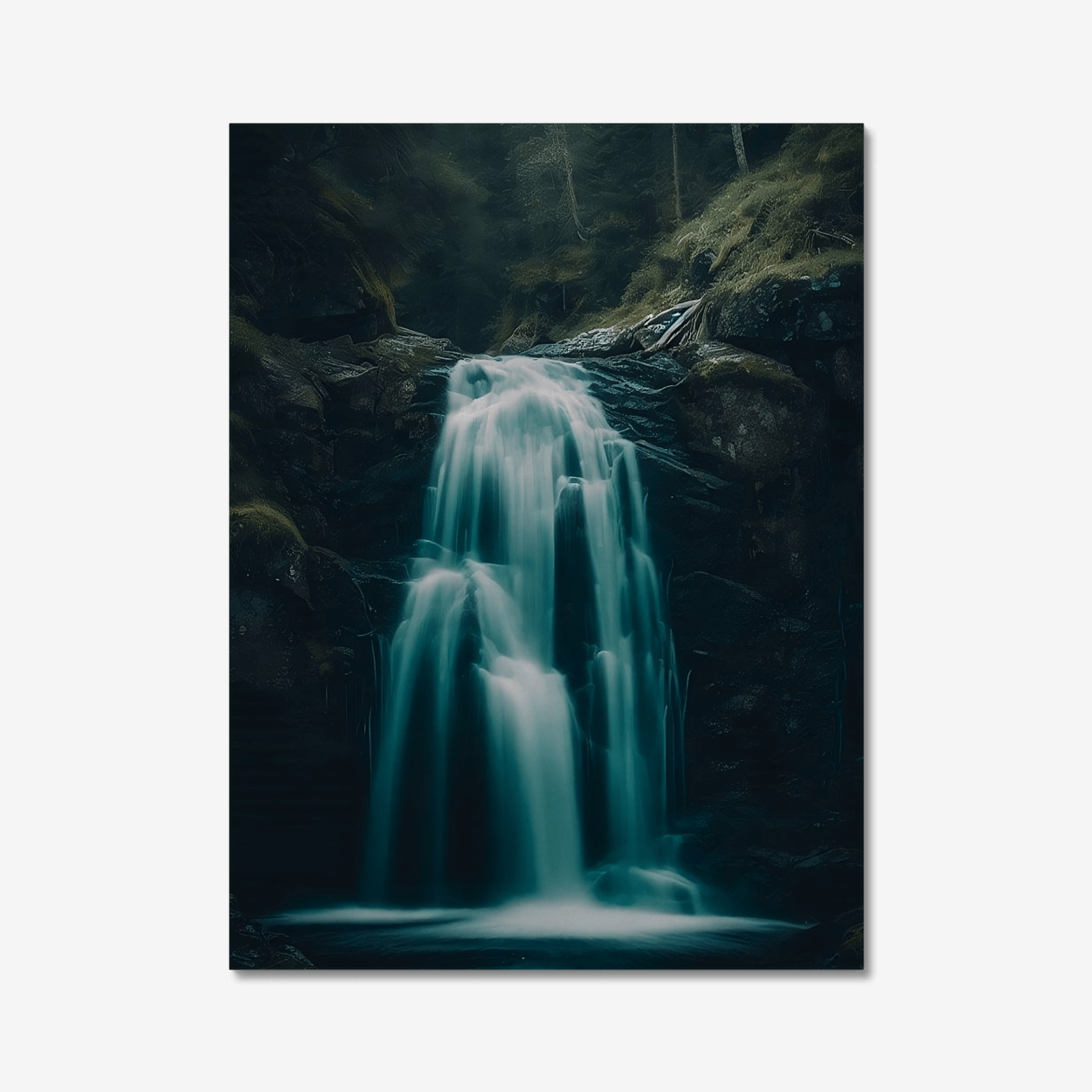 Splashy waterfall